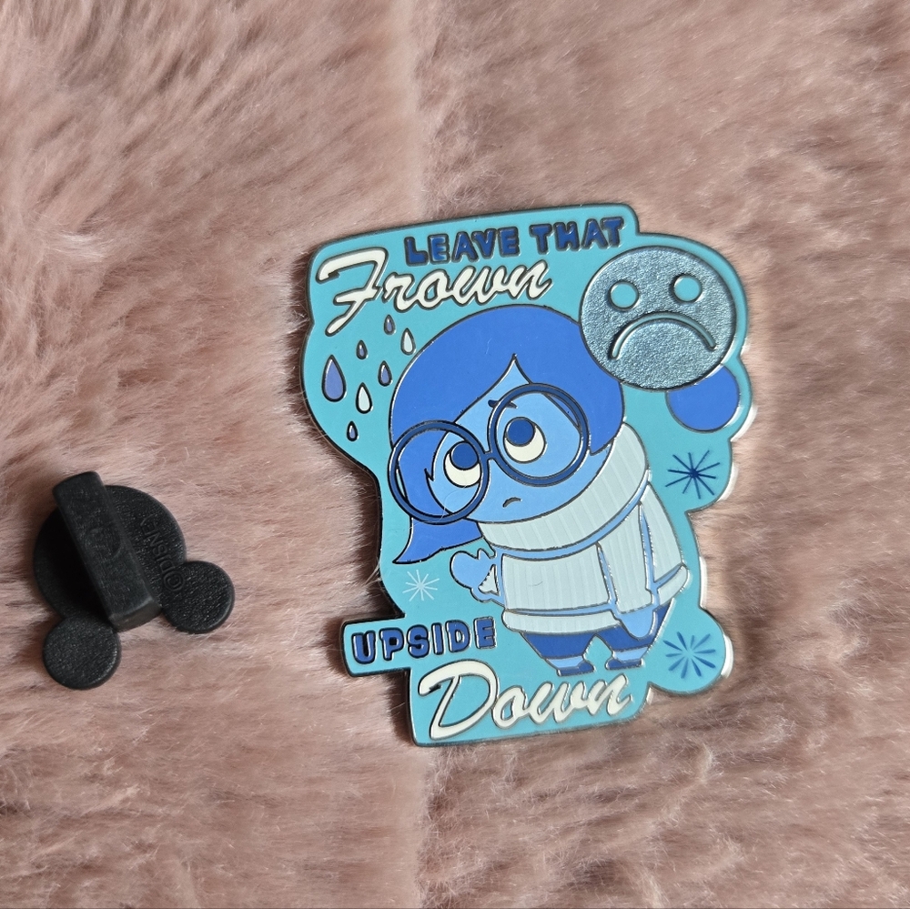 Pixar Disney Sadness Enamel Pin